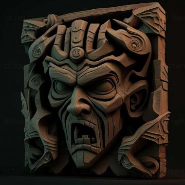 3D model Evil Islands Curse of the LoSoul game (STL)